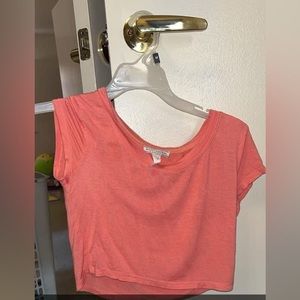Women’s size small, pink Body central crop top